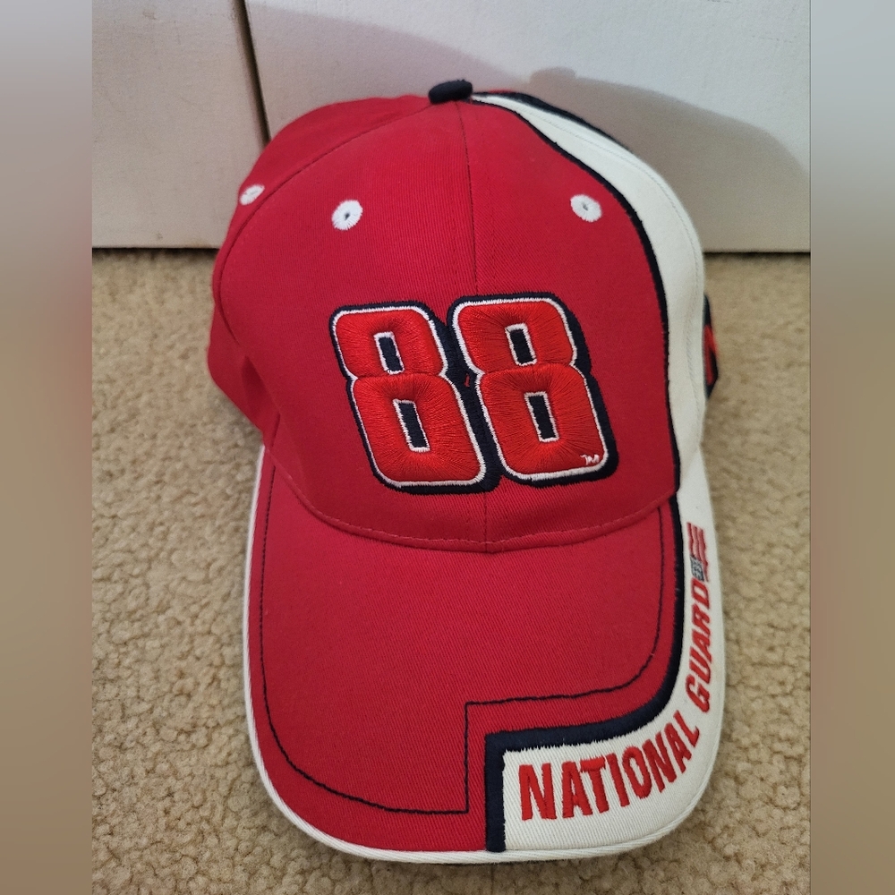 Vtg Nascar #88 Dale Jarrett Trucker Hat Cap National Guard OS